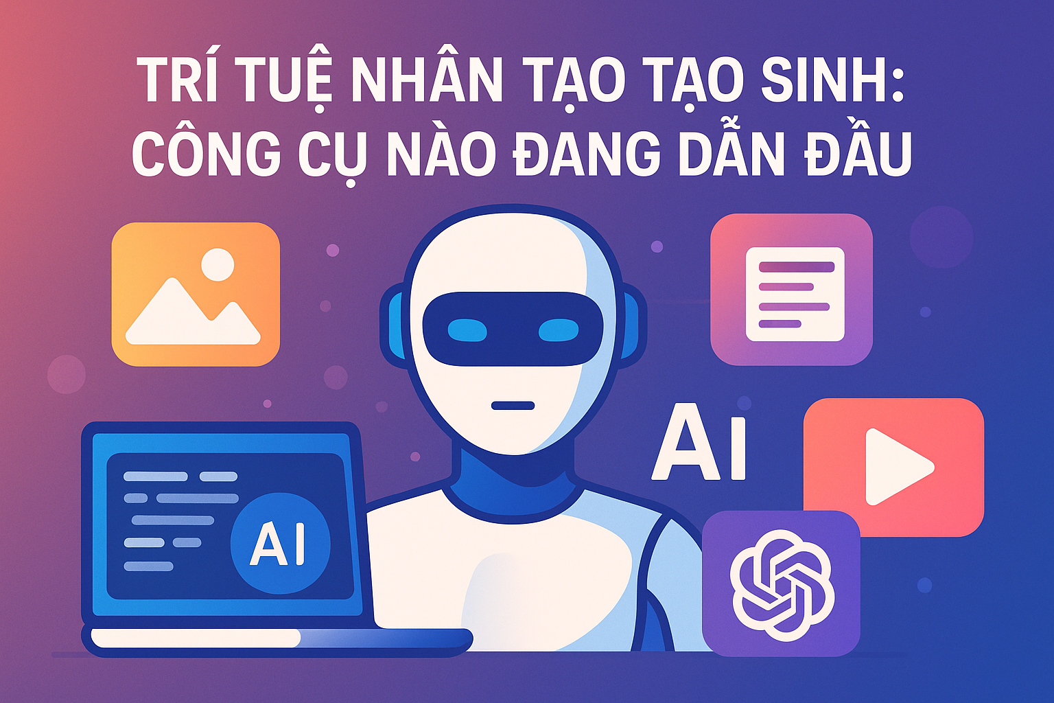 Trí tuệ nhân tạo tạo sinh: Công cụ nào đang dẫn đầu?